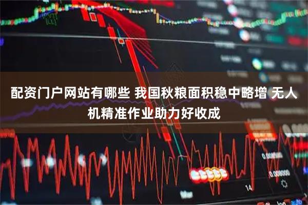 配资门户网站有哪些 我国秋粮面积稳中略增 无人机精准作业助力好收成